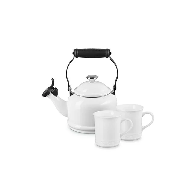 Demi Kettle and Mugs Set 1 Demi Kettle and Mugs Set