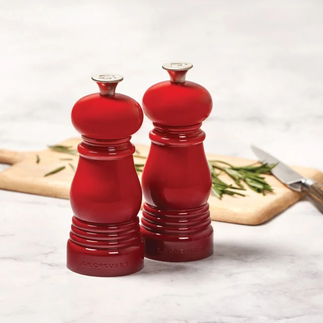 Acrylic Classic Petite Salt and Pepper Mill Set 1 Acrylic Classic Petite Salt and Pepper Mill Set