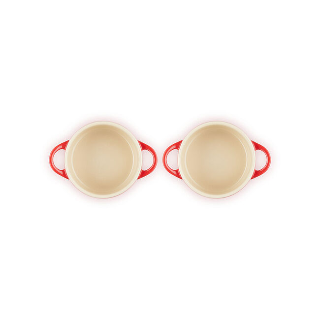 Mini Cocottes, Set of 2 - Cerise 8 Mini Cocottes, Set of 2 - Cerise